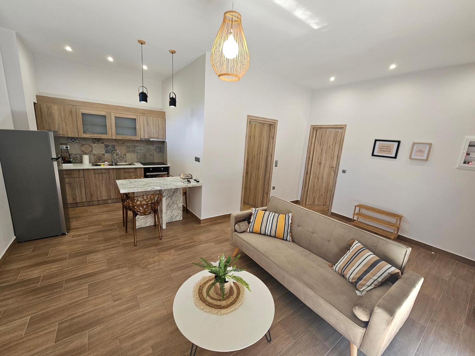 Cute Corner Apartment Khalkoutsion Екстериор снимка